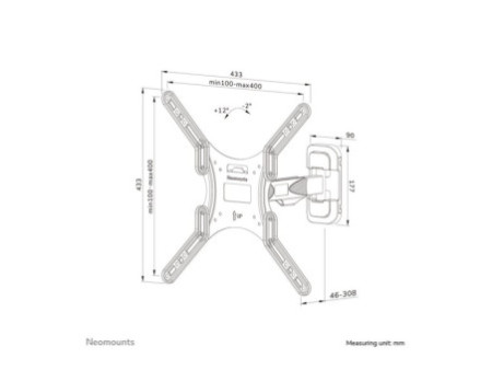 NEOMOUNTS WL40-540BL14 Wallmount