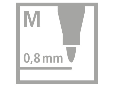 STABILO Stylo-feutre pointMax, marron
