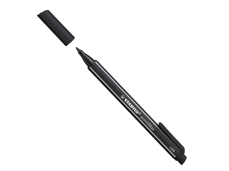 STABILO Stylo-feutre pointMax, noir