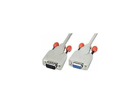 LINDY RS232 Cable 9 SubD Plug/coup. 0.5m