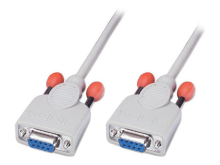 LINDY RS232 Cable 9 Pin Null Modem 2m
