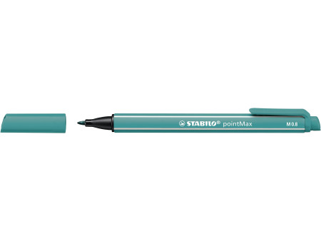 STABILO Stylo-feutre pointMax, bleu vert