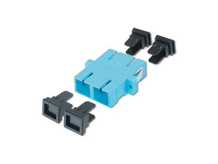 DIGITUS Coupleur fibre optique, SC-SC, Duplex, Multimode OM4