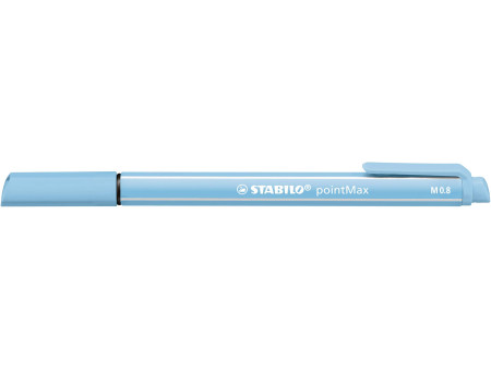 STABILO Stylo-feutre pointMax, bleu azur