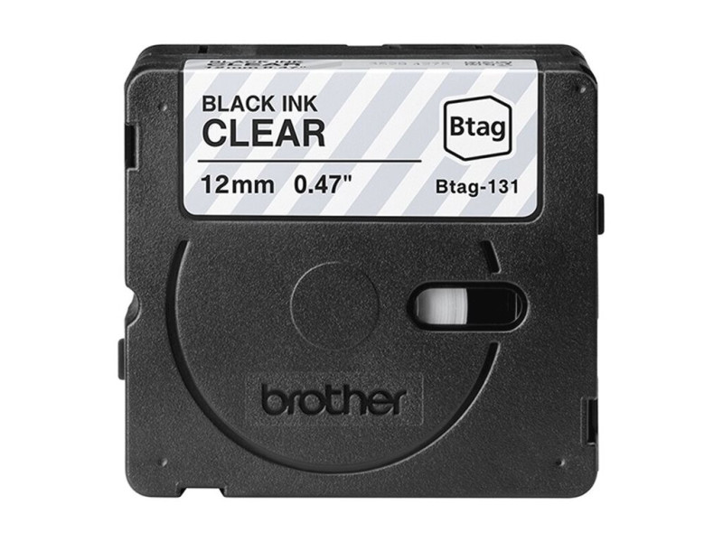 BROTHER 12MM BTAG131 Tape Black