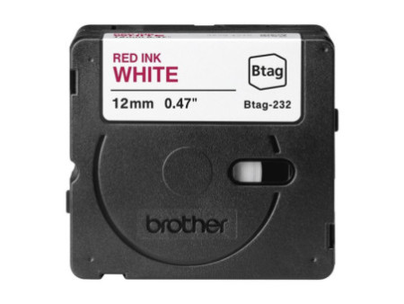 BROTHER Ribbon BTAG232 12MM Red