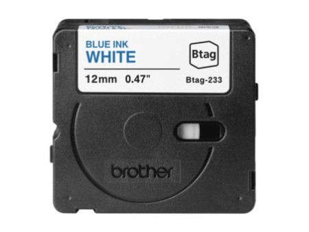 BROTHER BTAG233 Ribbon 12MM Blue