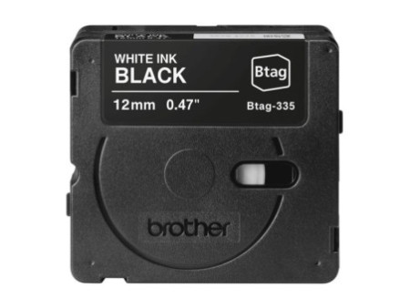 BROTHER BTAG335 Ribbon 12MM White