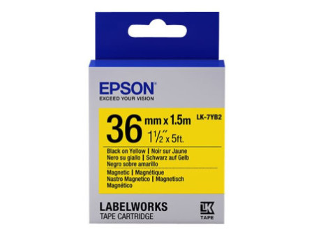 EPSON Label Cartridge LK-7YB2 Magnetic