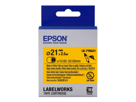 EPSON Ruban LK-7YBA21 -thermorétractable