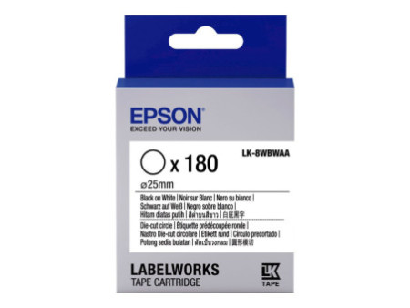 EPSON Ruban LK-8WBWAA - Étiquette