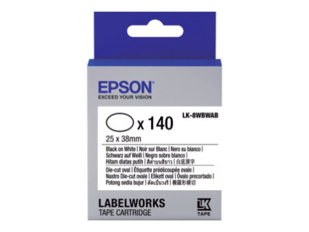 EPSON Ruban LK-8WBWAB - Étiquette
