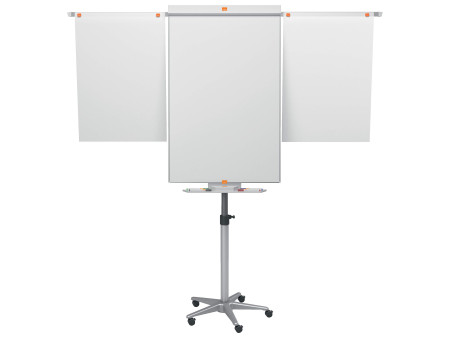 nobo Chevalet de conférence Mobil Stahl Nano Clean, blanc