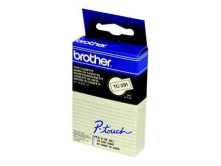 BROTHER RUBAN NOIR/JAUNE 24mm