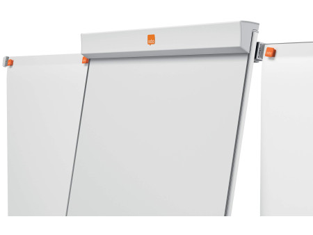 nobo Chevalet de conférence Mobil Stahl Nano Clean, blanc