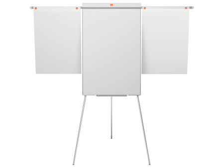 nobo Chevalet de conférence Mobil Stahl Nano Clean, blanc