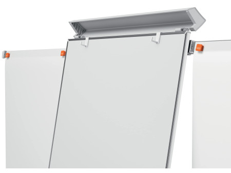 nobo Chevalet de conférence Mobil Stahl Nano Clean, blanc