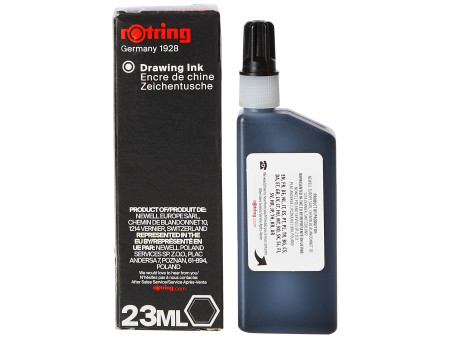 rotring Encre de chine pour rotring Isograph, noir