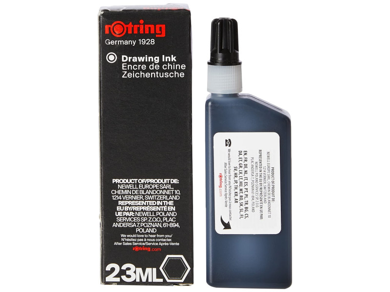 rotring Encre de chine pour rotring Isograph, noir