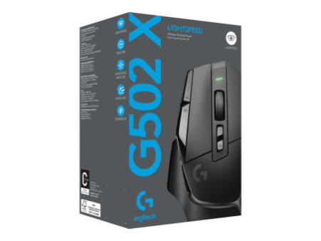 LOGI G502 X LIGHTSPEED - BLACK/CORE EER2