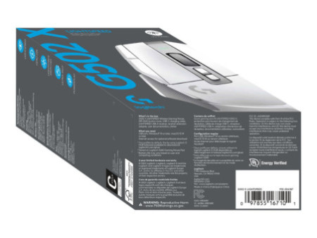 LOGI G502 X LIGHTSPEED - WHITE/CORE EER2