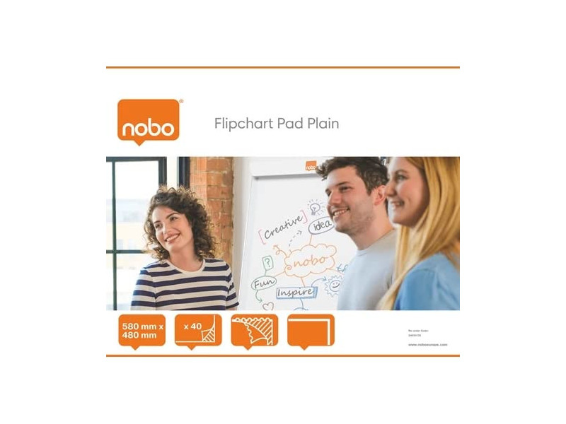 nobo Bloc pour chevalet, format B1, (L)584 x (H)483 mm