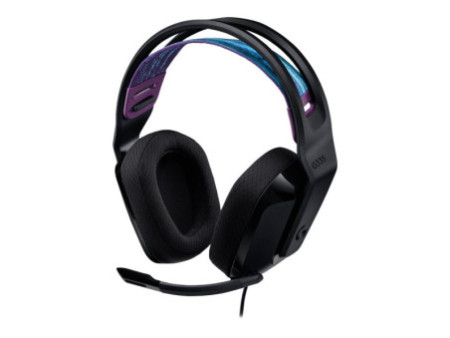 LOGI G335 Wired Gaming Headset - BLACK