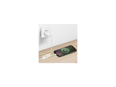 LogiLink Câble USB 2.0, USB-A - USB-C, 0,5 m, jaune