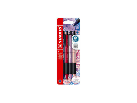 STABILO Stylo à bille pointball NatureCOLORS, étui de 4