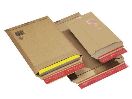ColomPac Pochette d'expédition, en carton ondulé, A4, marron