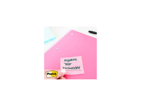 Post-it Bloc-notes Transparent Notes, bleu pastel