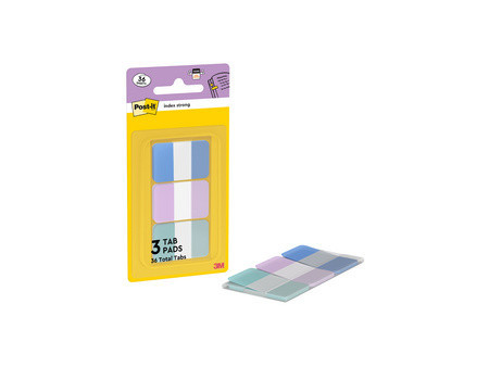 Post-it Marque-page Index Strong, Standard, pastel