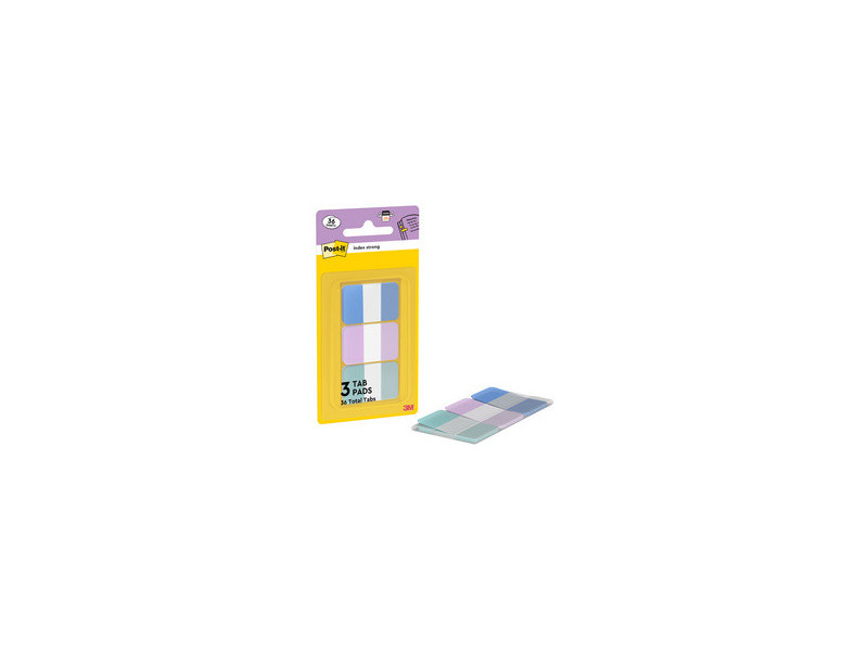 Post-it Marque-page Index Strong, Standard, pastel