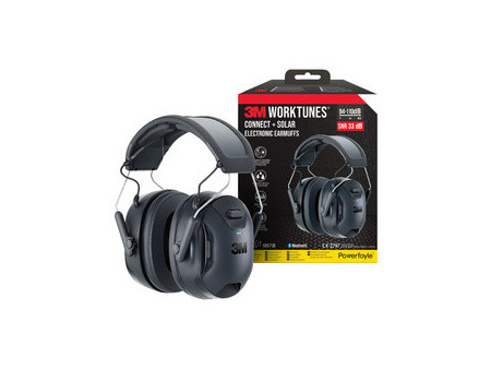 3M WorkTunes Capsule de protection auditive Connect & Solar