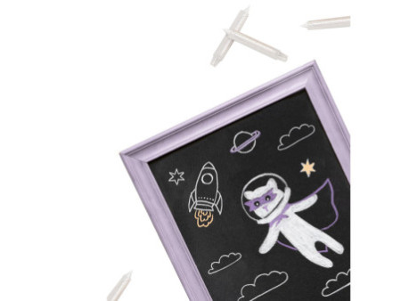 folia Set de crayon craie, étui de 5, blanc