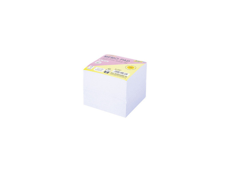folia Bloc cube, 90 x 90 mm, 700 feuilles, blanc