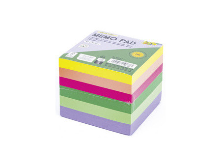 folia Bloc cube, 90 x 90 mm, 700 feuilles, couleur