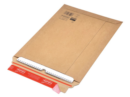 ColomPac Pochette d'expédition, en carton ondulé, B4, marron
