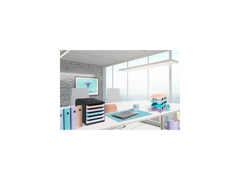 EXACOMPTA Module de classement BIG-BOX, 5 tiroirs, coloré