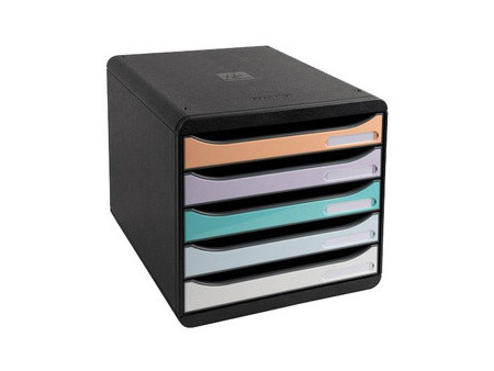 EXACOMPTA Module de classement BIG-BOX, 5 tiroirs, coloré