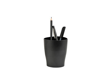 EXACOMPTA Pot à crayons ECOPEN, 1 compartiment, noir