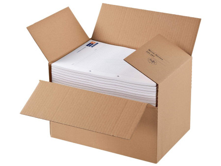 ColomPac Carton à fond automatique, pour formats A4, marron