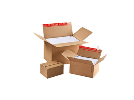 ColomPac Carton fond automatique, fermeture autocollante,A5+