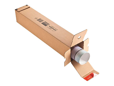 ColomPac Tube d'expédition, pour format A2, couleur: marron