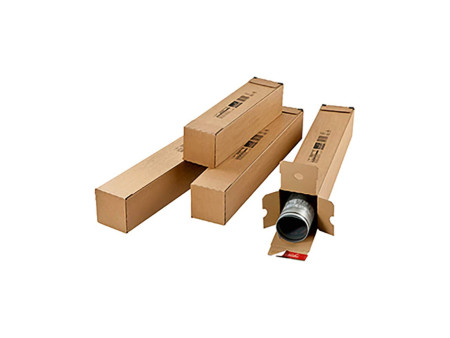 ColomPac Tube d'expédition, pour format A2, couleur: marron