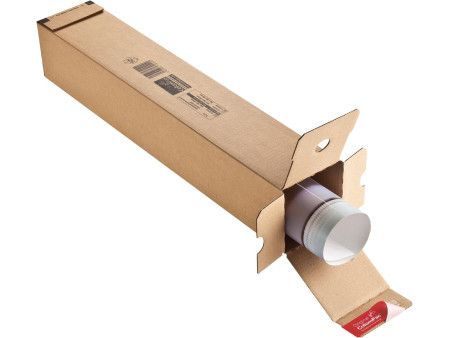 ColomPac Tube d'expédition, double fermeture autocollante
