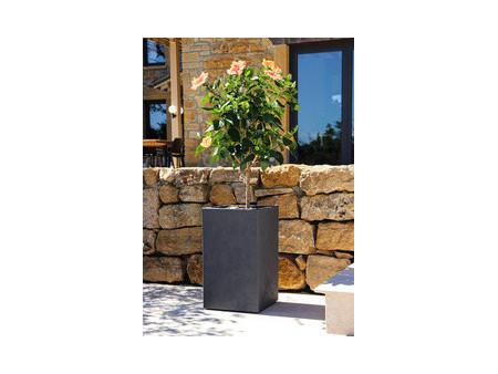 EDA Bac à plantes BASALT UP, colonne, (H)495 mm, vert amande