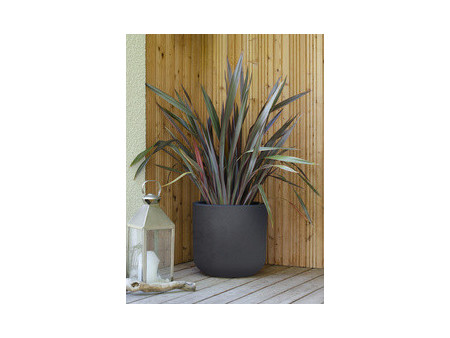 EDA Bac à plantes BASALT UP, rond, 385 mm, vert amande
