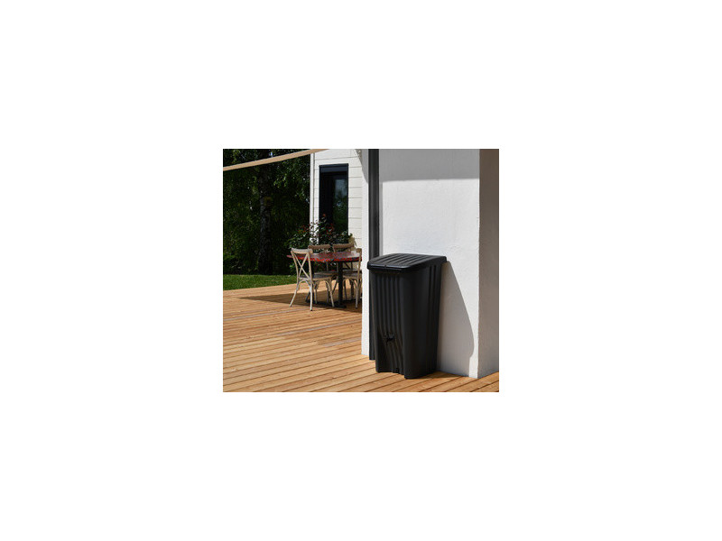 EDA Citerne pour eau de pluie RECUP DECO, 150 L, anthracite