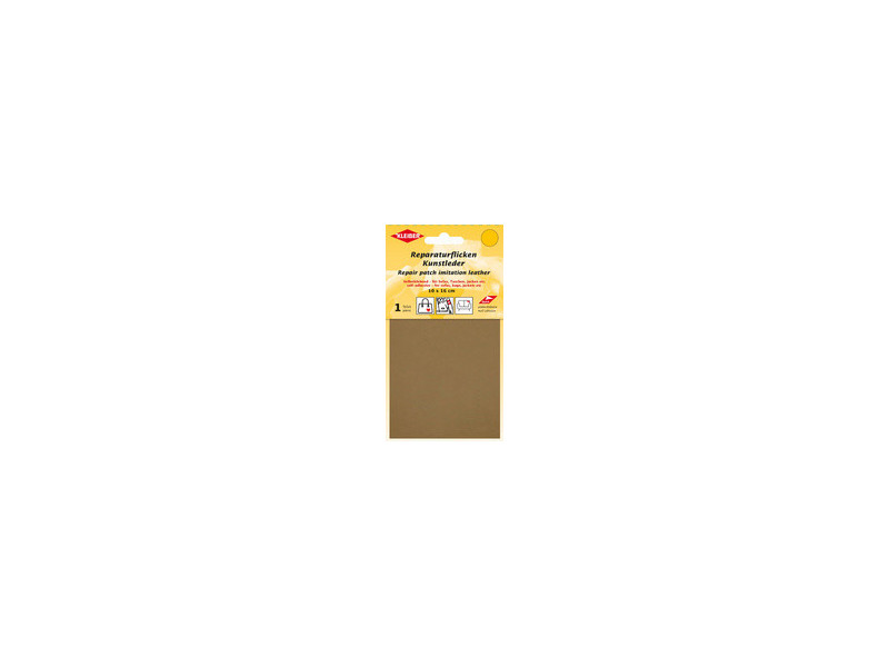 KLEIBER Pièce de réparation, similicuir, autocollant, beige